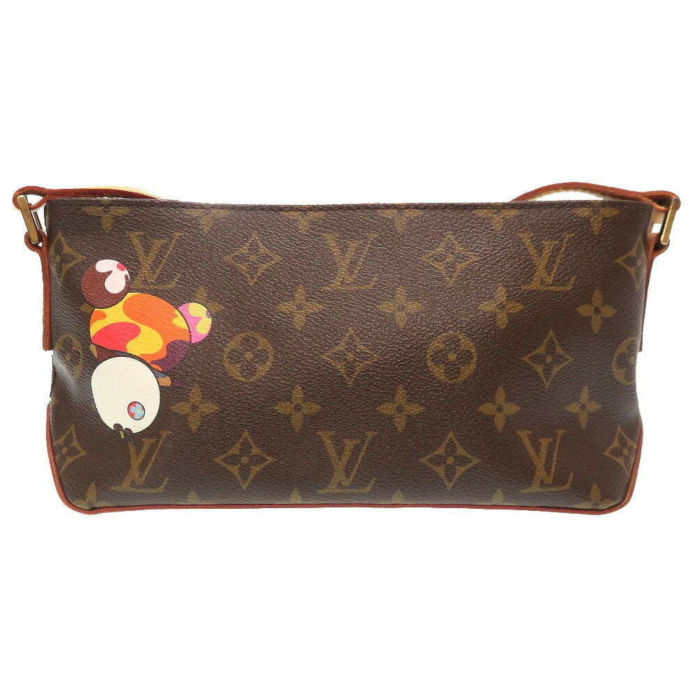 Louis Vuitton Monogram Trotter Bag Panda Shoulder